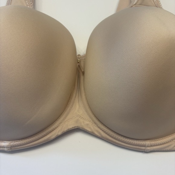 Wacoal 853192 Basic Beauty Spacer Underwire T-Shirt Bra 40DDD Sand Full Coverage - Picture 4 of 7